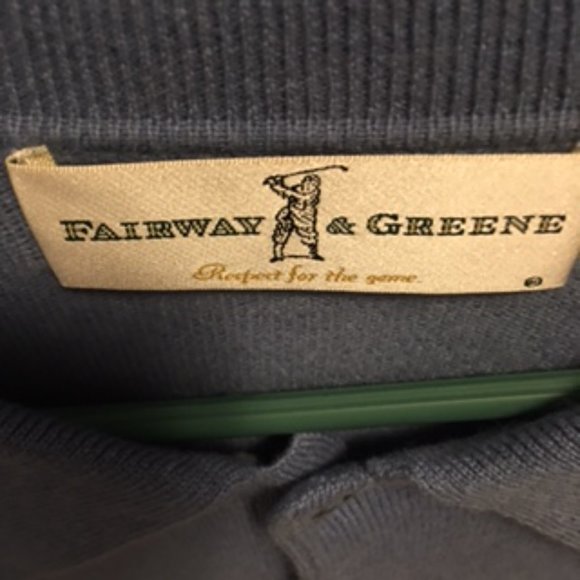 New with tags  Fairway & Greene 100% Cashmere Polo Sweater  XL - Picture 5 of 10